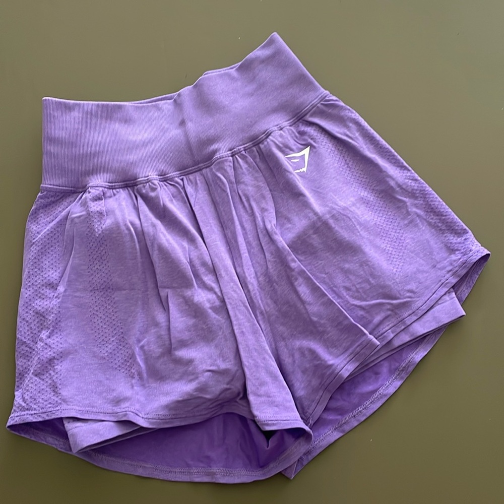 GYMSHARK SIZE SMALL vital seamless 2 in 1 shorts